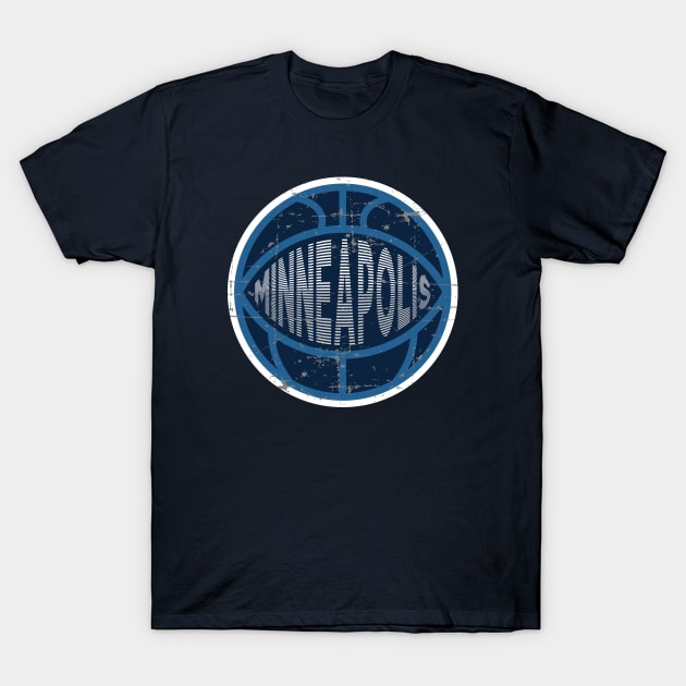 Minneapolis Basketball 2 T-Shirt by HooPet